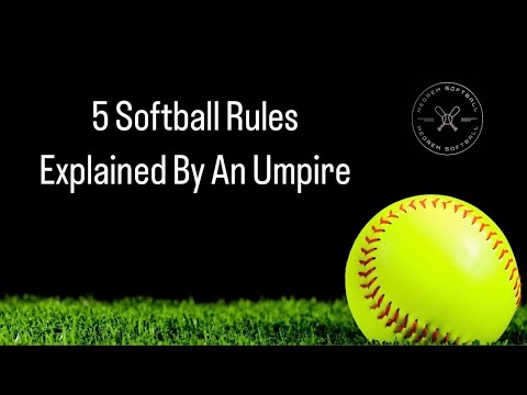 5 Softball Rules Explained By An Umpire