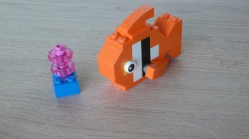 LEGO CLASSIC 10695 How to build a Clown Fish