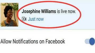 How To Turn Off Or Disable Facebook Live Video Notifications