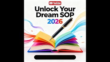 Unlock Your Dream SOP: Storytelling Secrets for 2026 #ivyedgesop #studyabroad