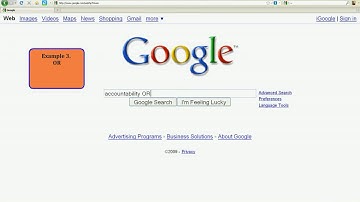 1. Useful Google Operators