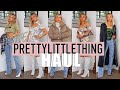 HUGE PRETTY LITTLE THING HAUL + TRY ON | @DELANEYCHILDS