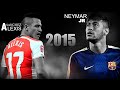 Alexis Sanchez VS Neymar JR - 2015 | Skill Battle