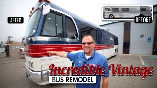 Leisure Coachworks GMC Greyhound Vintage Retro Bus Conversion Remodel Restoration