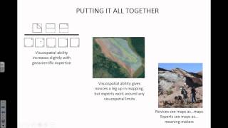 Expert-novice Differences in Geologic Field Mapping and Related Cognition