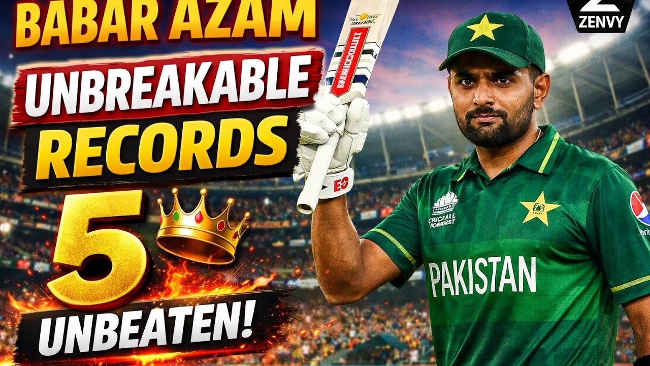 Babar Azam’s 5 Unbreakable Records | Cricket Facts