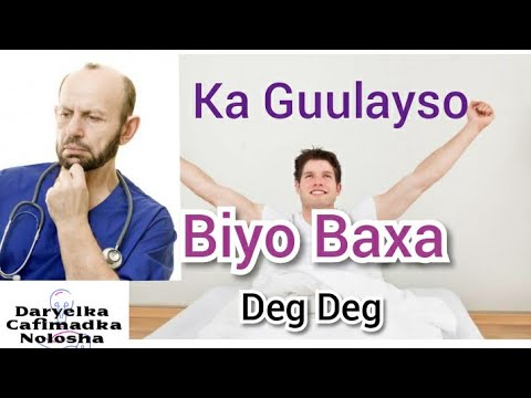Ka Guulayso Biyo Baxa Deg Dega Ah "Part One"