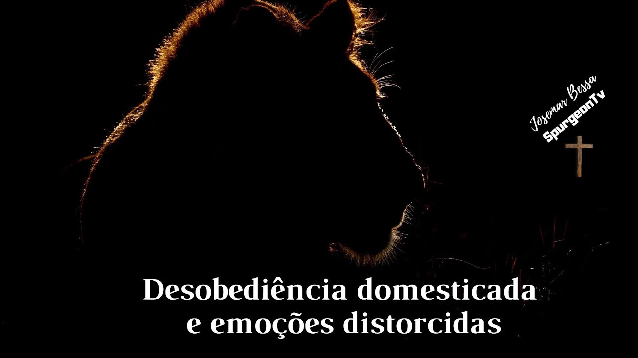 Desobediência domesticada e emoções distorcidas | Josemar Bessa