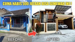 PROSES RENOVASI RUMAH MEWAH MINIMALIS BUDGET 500 JUTAAN | how to build a beautiful house