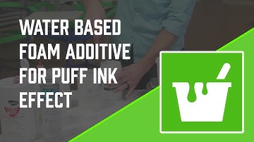 Matsui Water Based Foam Additive for Puff Ink Effect