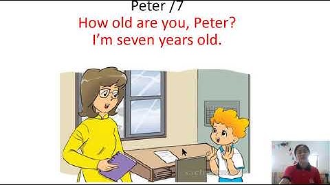 G3  - unit 4 -  lesson 2 -  how old are you?