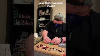 The Lego Neuschwanstein Castle Timelapse build! Such a cool set! #lego #timelapse #legocastle