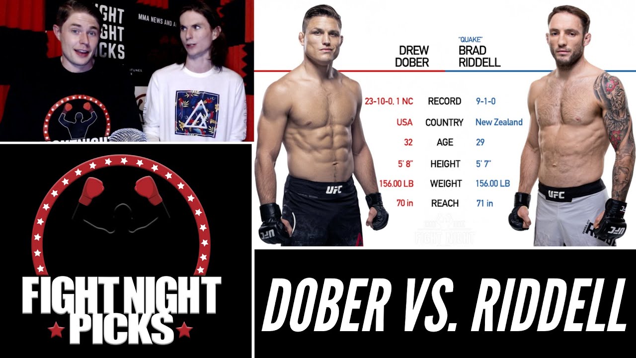 UFC 263: Drew Dober vs. Brad Riddell Prediction 