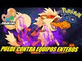 ARCANINE SHADOW DESAPARECIENDO EQUIPOS ENTEROS en la COPA COLOR - GBL - Pokemon Go Pvp