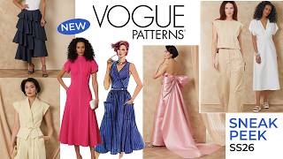 NEW Vogue Spring Summer 2026 Designer Sewing Patterns ✂️ You NEED to See These! 😮 screenshot 4