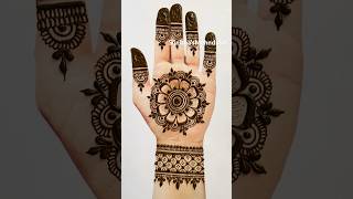Very Easy Simple Beautiful Mehndi Design