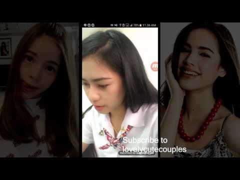 Cute Student Bigo Live While Studying in Classroom 2017