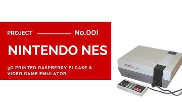 Nintendo NES Raspberry Pi case w/ video game emulator