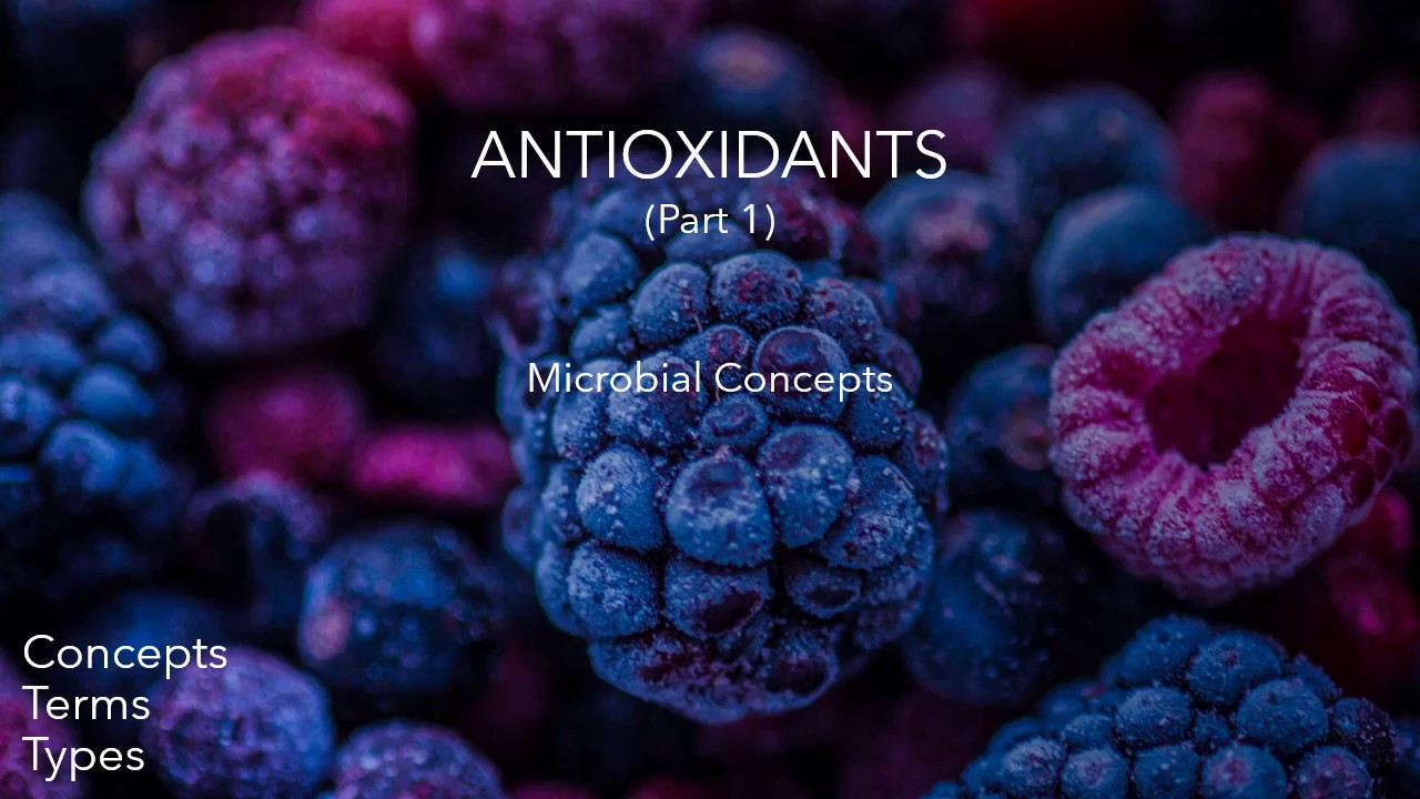 Antioxidants part 1 YouTube