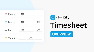 Timesheet | Clockify Features