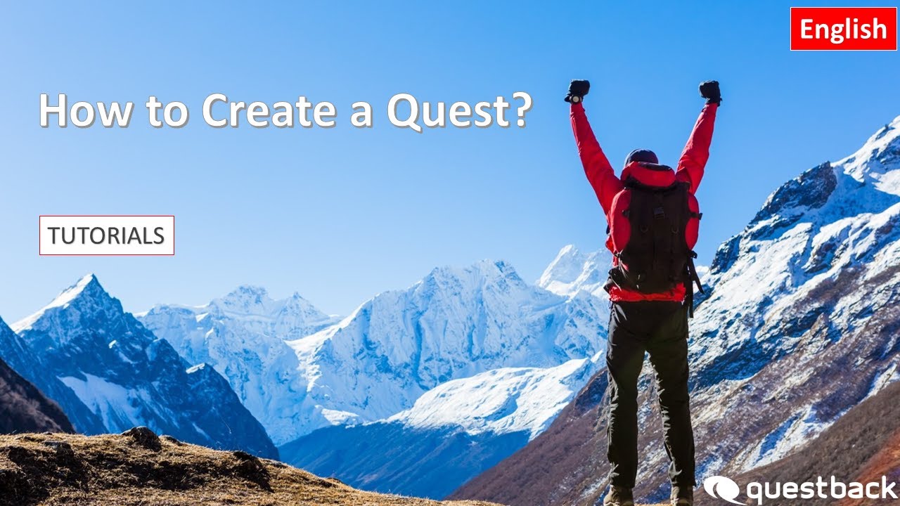 Questback Essentials How to create a Quest? YouTube