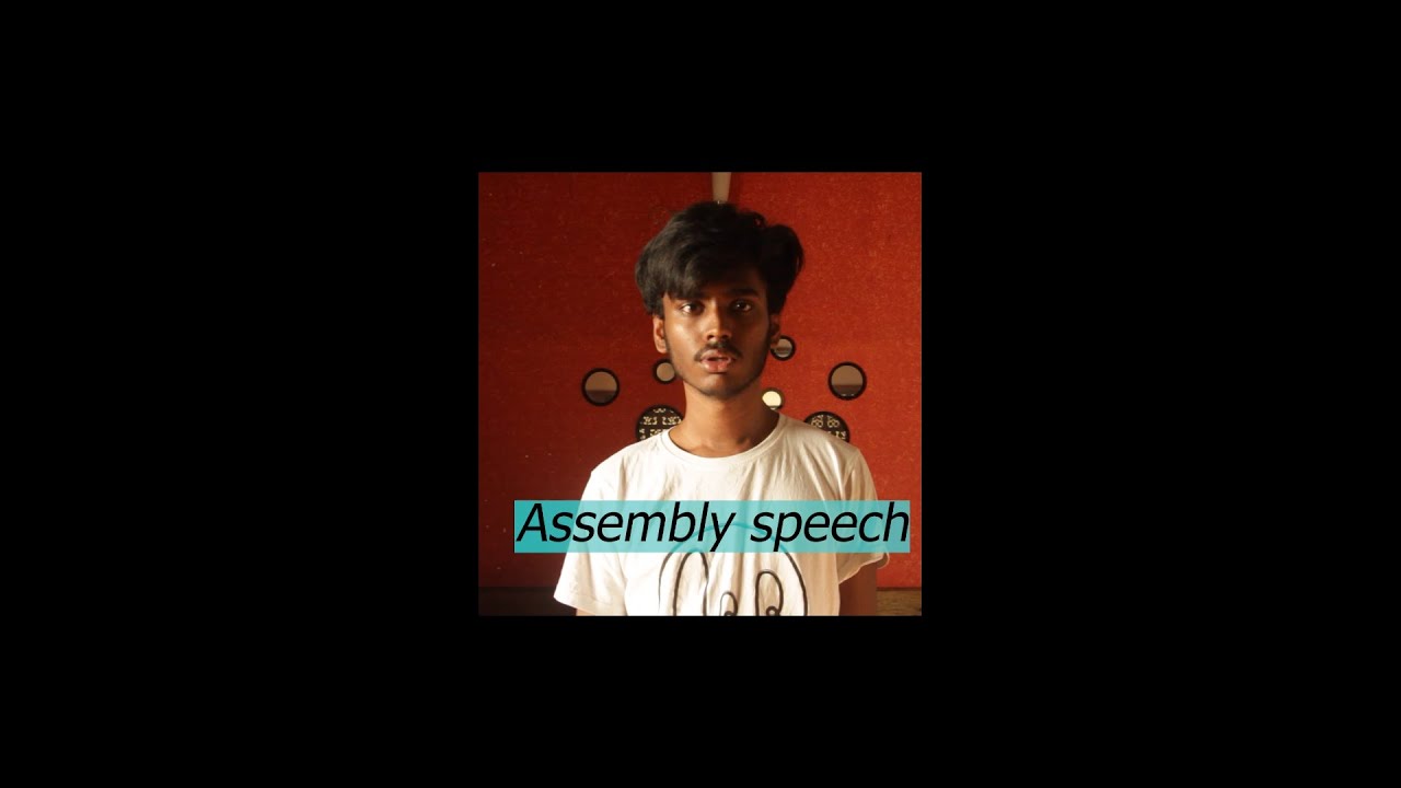 Assembly speech I AQ I 