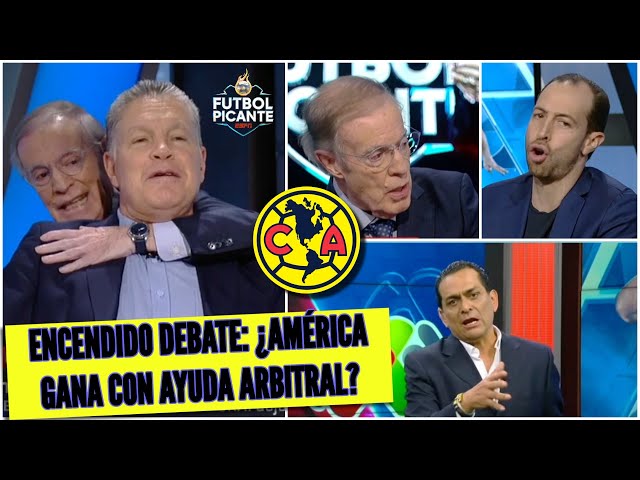 CANDENTE DISCUSIÓN entre YMAY y JOSERRA por ayudas arbitrales al AMÉRICA en finales | Futbol Picante