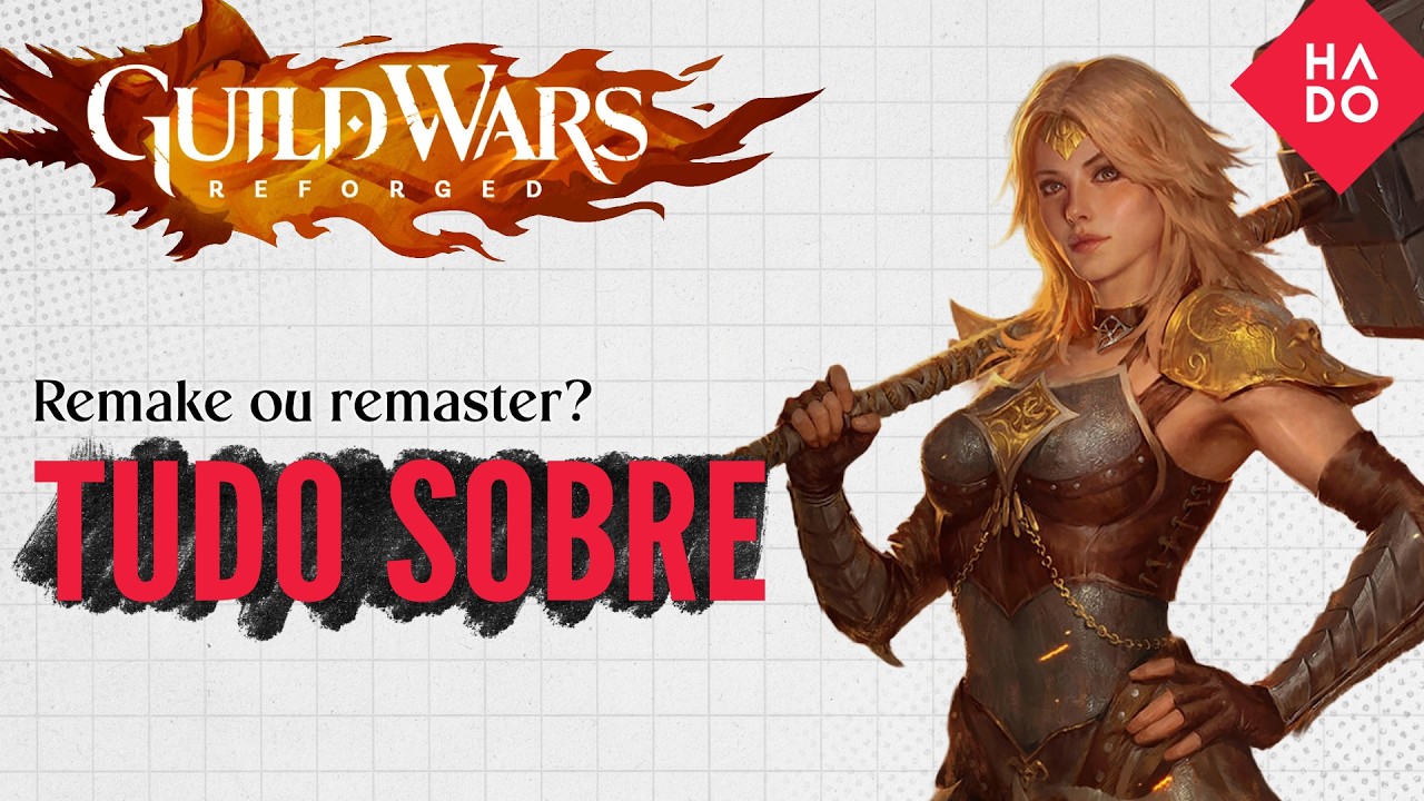 GUILD WARS REFORGED - O Clássico VOLTOU em PT-BR