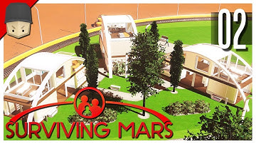 Surviving Mars - Ep.02 : FIRST HUMANS ON MARS