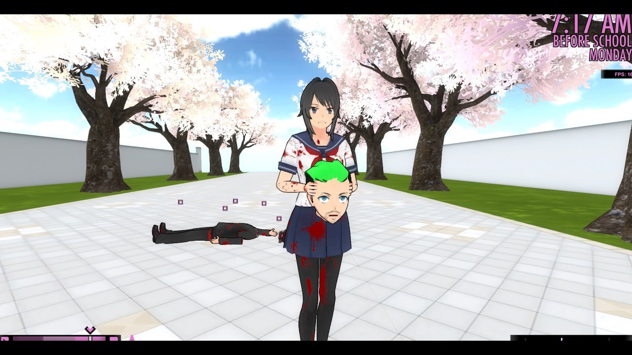 Yandere Simulator Sanity Animations on Jacksepticeye YouTube