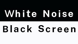 (No Ads) White Noise Black Screen | 24 Hours for Instant Sleep, Better Focus and Deep Relaxation