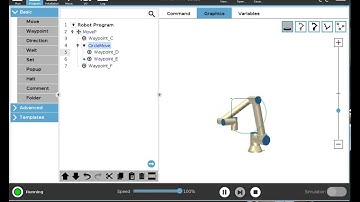 Basic Programming UR Robot - CircleMove Unconstrained Mode