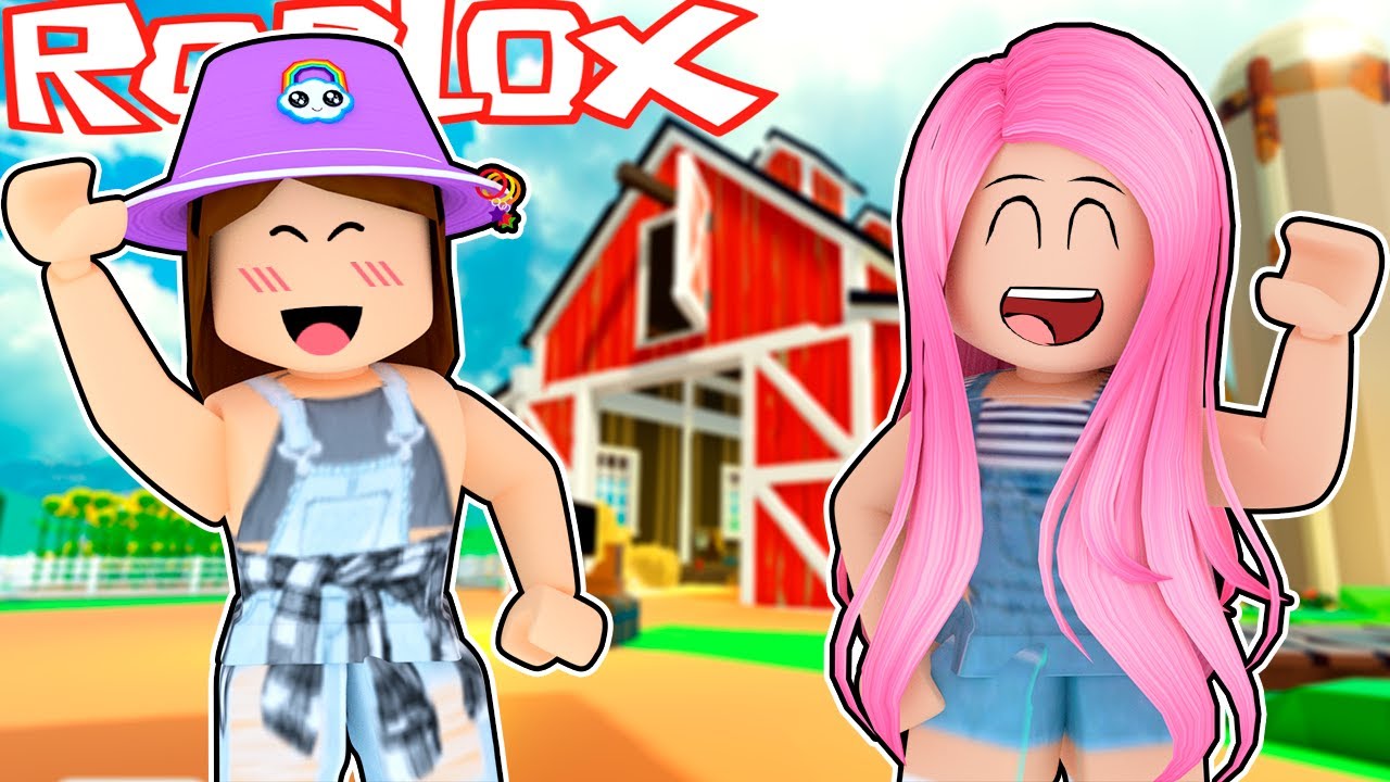 VIREI FAZENDEIRO POR 1 DIA NO ROBLOX!! (🌾Farmlands) 