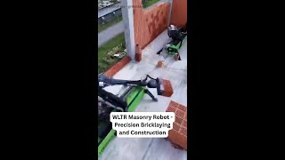 This Robot Builds Walls Faster Than 10 Workers - WLTR Robot