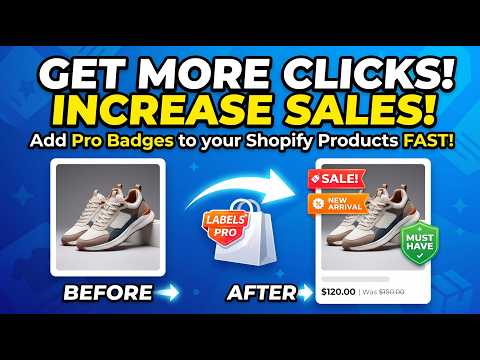 How to Add Custom Product Labels in Shopify (FAST & EASY)