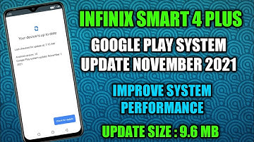 How to update : Infinix smart 4 plus Google play system update November 2021 🤩🤩