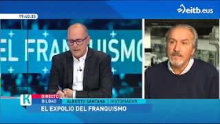 'Bizkaia es el primer sitio donde se desarrolla el robo del franquismo'