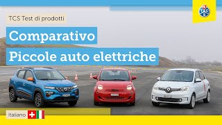 Piccoli veicoli elettrici / Quale city car elettrica?: 3 piccole auto elettriche nel test del TCS