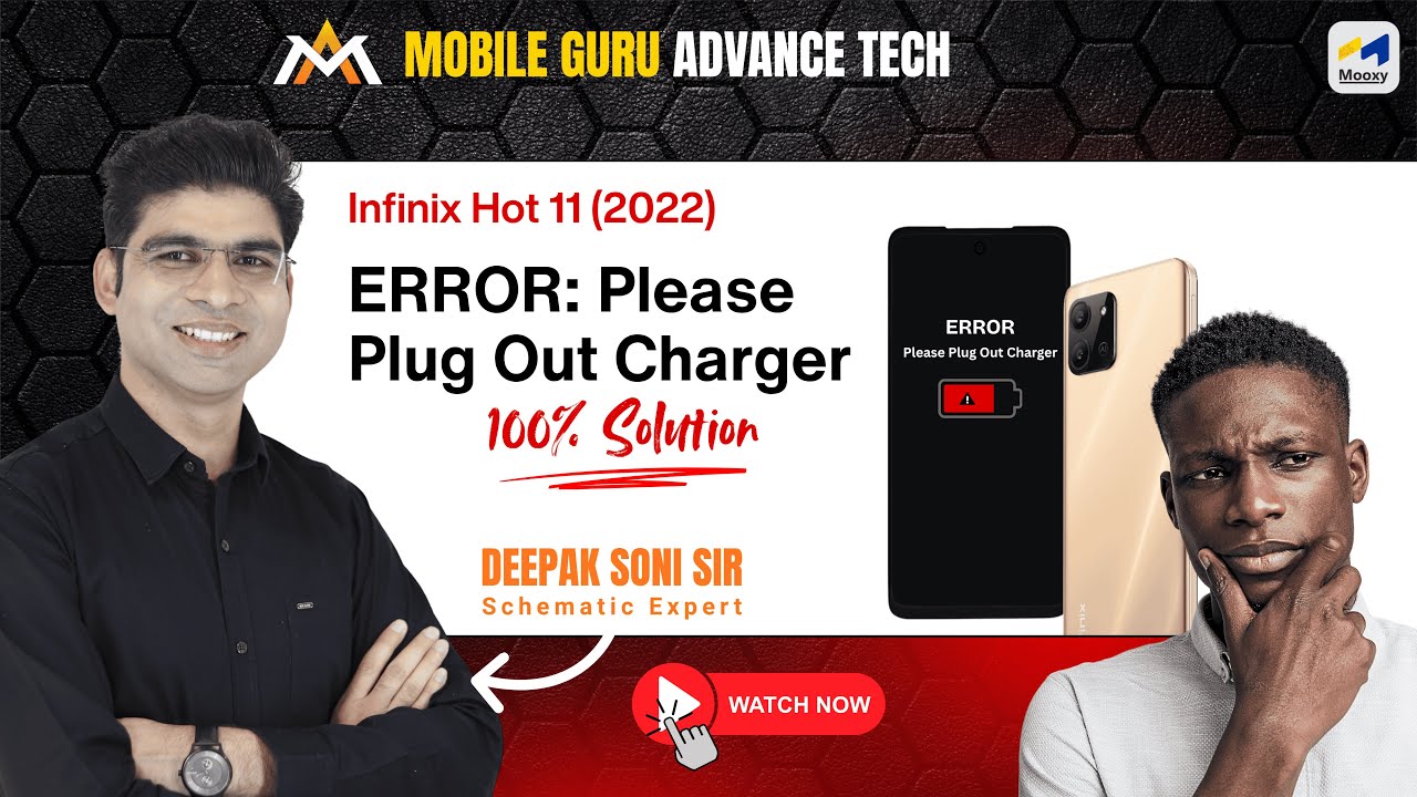 Infinix Hot 11 2022 | “Please Plug Out Charger” Error Solution | Charging Problem Fixed | MGAT