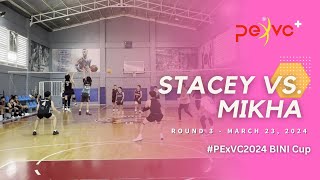 PExVC+ BINI Cup: Round 3 - Stacey vs. Mikha by Jeff Alagar 49 views 1 month ago 17 minutes