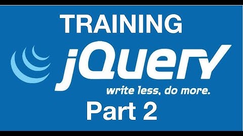 jQuery Crash Course - Part 2 | jQuery Training | jQuery Tutorials | Everyday JavaScript