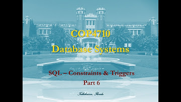 SQL Constraints Part 6