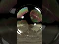 Bubble pop in high speed slow motion
