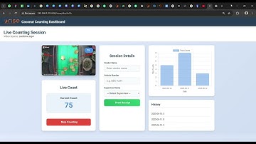 Industrial Coconut Counting | Vision System