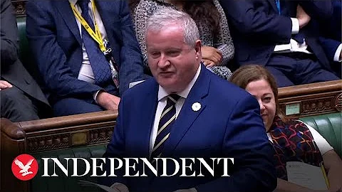 Ian Blackford v Boris Johnson full exchange: SNP m...
