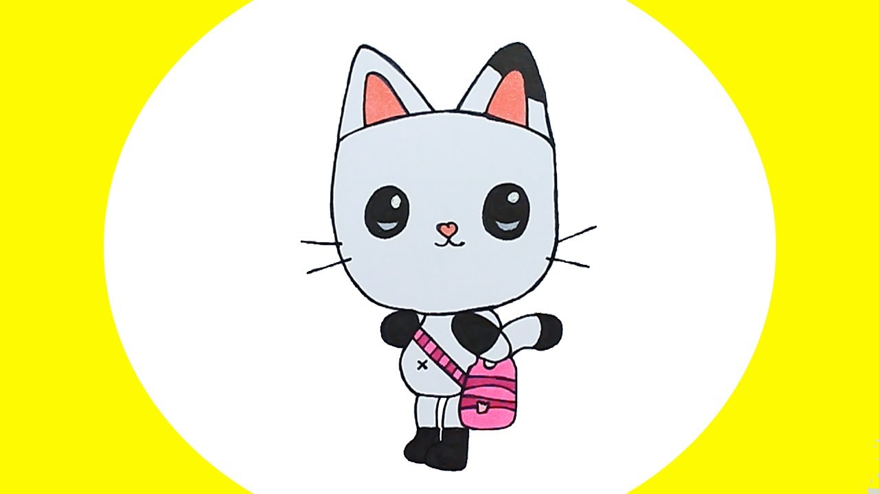 Gato para Colorir: desenhos para imprimir e pintar  Gatinho kawaii, Desenhos  kawaii, Desenhos de gatos