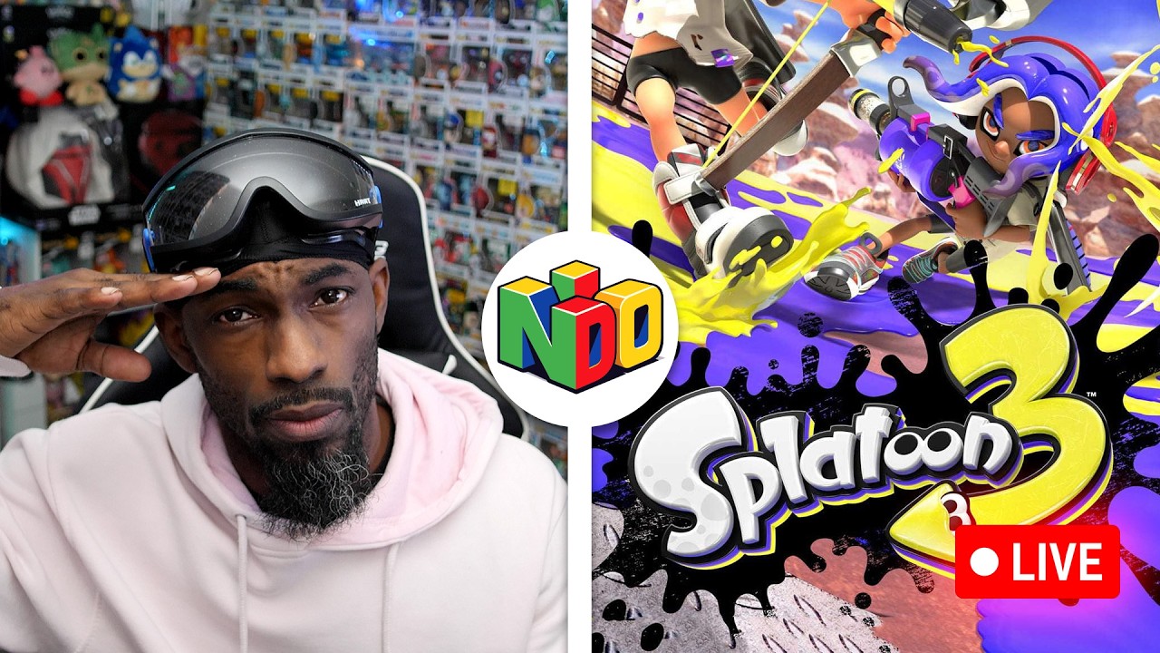 🔴 LIVE Splatoon 3 – Road to S+ Rank #splatoon3 #live #fyp