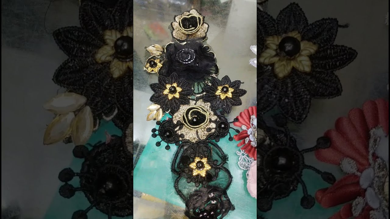 Latest stylish fancy flowers patches designs 2021|patch embroidery