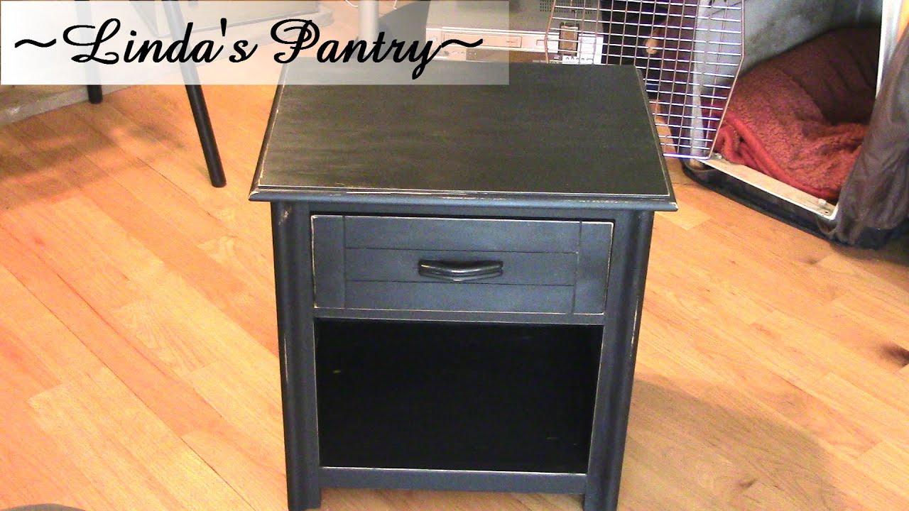 Chalk Painting Distressing 4 With Linda S Pantry Youtube