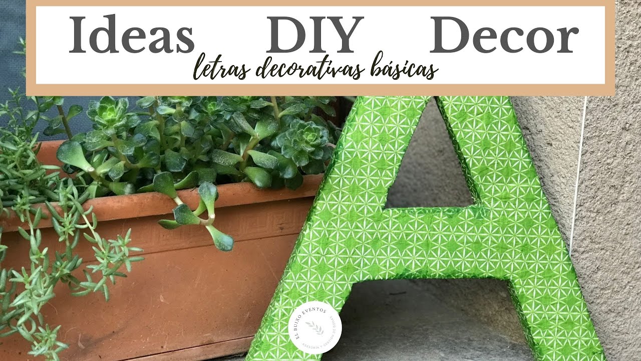 Mar&Vi Blog: Small & Low Cost: Diy para hacer letras decorativas en cartón